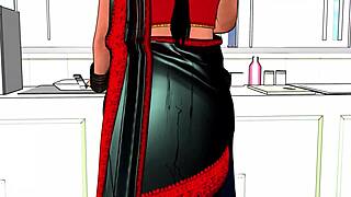 Indian step sister in law gets fucked by brother in law in cute outfit, squirting and creampie 😏 hindi audio