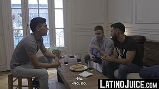 Jonas Matt, how does it feel getting that hairy gay blowjob from Rodrigo?