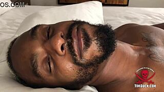 Parker Devours Massive Black Cock with Intense Sucking