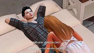 what's hiding in this 3d hentai picnic date preview?