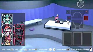 Anime hentai blowjob with big tits