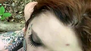 We got caught banging hard in the park while finishing inside