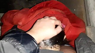 We Hid From Rain For Lesbian Sex With Dirty Talk