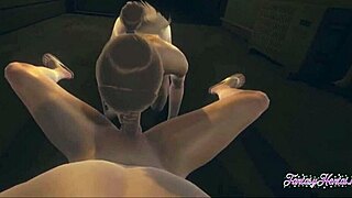 in on titans hentai 3d, pov sasha sucks and gets creampied in an alley