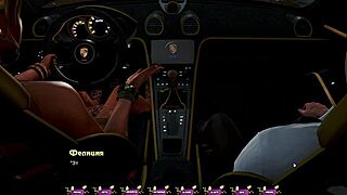 Pale Carnations gameplay part 20 shows Asian beauty bent over with stunning tattoos