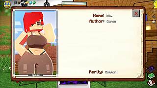 Hey, watch this futanari cock slam Mrechant in Hornycraft parody!