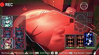 Anime hentai blowjob with big tits