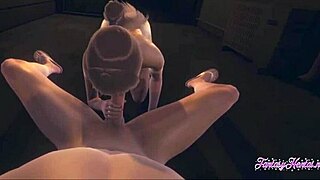 in on titans hentai 3d, pov sasha sucks and gets creampied in an alley