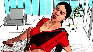 Indian step sister in law gets fucked by brother in law in cute outfit, squirting and creampie 😏 hindi audio