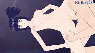 Hinata Hyuga Gets Intense Sex in Naruto Boruto Hentai Creampie Scene.