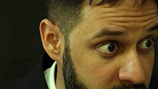 Greedy Intern Sucks and Fucks Boss in Office Bareback