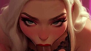 I'm Obsessed with Stepmom's New Job Sucking BBC in 3D!