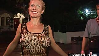 damn, i’m lovin’ these naked sexy amateurs partyin’ on the street with no shame