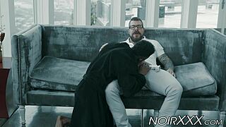 Hunky Rocco Steele Stuffs Fat Cock Inside Black Jock