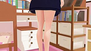 【Mia】 Anime School Girl Gravure In Her Rooms 【A Sailor School Uniform】.