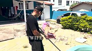 Wife Sneaks Pussy to Neighbor