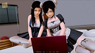 Explore Harem Hotel 371 In This Anime Game Adventure