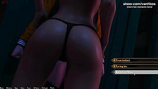 Two Sluts Share Cock Public Outdoor Threesome