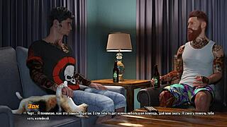 Teen with Tattoos Strips in Public at Hellcat Lounge Part 5