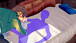 I’m Obsessed with Kazuma’s Blowjob and Cum Scene