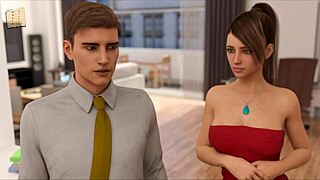 Exploring inside Jennifer in the game.