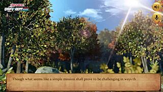 princess quest demo featuring tall redhead character