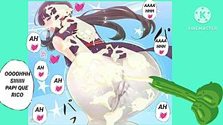 Chi-chi engages in an intimate encounter with a thick partner