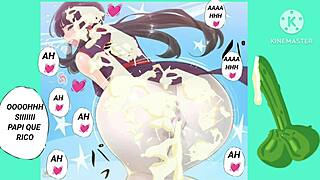 Chi-chi engages in an intimate encounter with a thick partner