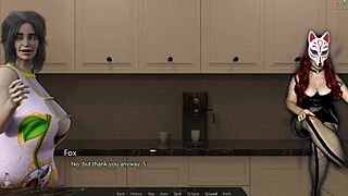 Golden Boy 17 Reveals Mature Pussy Under Skirt in Game