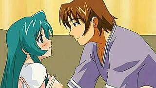 hey, check out these twin uncensored hentai babes in wild lesbian creampie action with a group