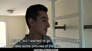 Hunky Latin Males Pound Bareback in Raw Gay Sex for Cash