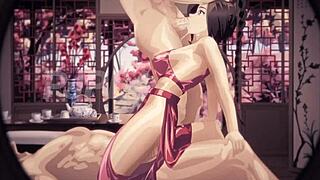 Hentai masterpiece with wild animated action fully uncut