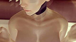 waifu sex simulator - mercy gets her blonde ass and pussy fucked hard