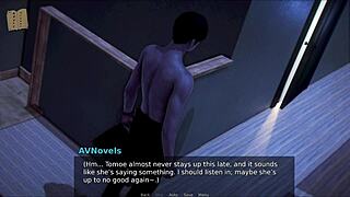 Exploring Academy 205 in Anime Game