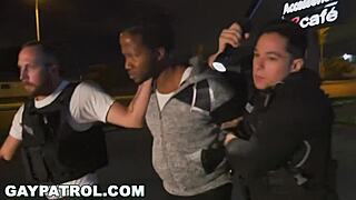 So, this purse thief got turned into ass meat by some corrupt, horny gay cops on patrol.