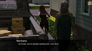 pine falls 39 features big tits in hentai game.