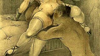 “What’s this vintage erotic art hiding from us?”