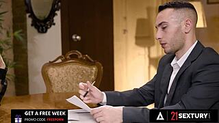 Gorgeous Stacy Bloom's Pretty Ass Fucked By Naughty Lawyer!