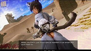 Exploring Academy 205 in Anime Game