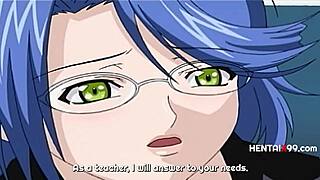 hey, career counselling with this hentai teacher got way too wild!