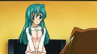 hey, check out these twin uncensored hentai babes in wild lesbian creampie action with a group