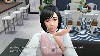 my horny girlfriend craves being a pornstar in sims 4