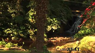 oh yeah, biker hunk cums in public anal!