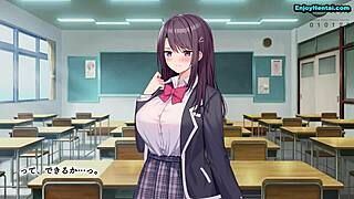 Love triangle unfolds in steamy anime hentai scenes