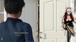 Golden Boy 17 Reveals Mature Pussy Under Skirt in Game