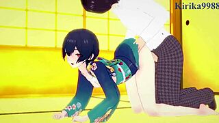 Rinze morino and hana suzuki intense sex - the idolm ster shiny colors hentai