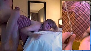 yo, this pawg white girl gets slammed doggystyle with hands tied back in old footage! 🔥