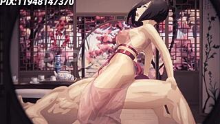 Hentai masterpiece with wild animated action fully uncut