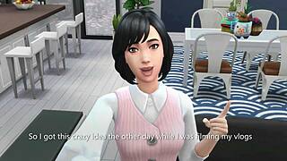 my horny girlfriend craves being a pornstar in sims 4