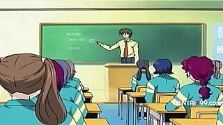 hey, career counselling with this hentai teacher got way too wild!